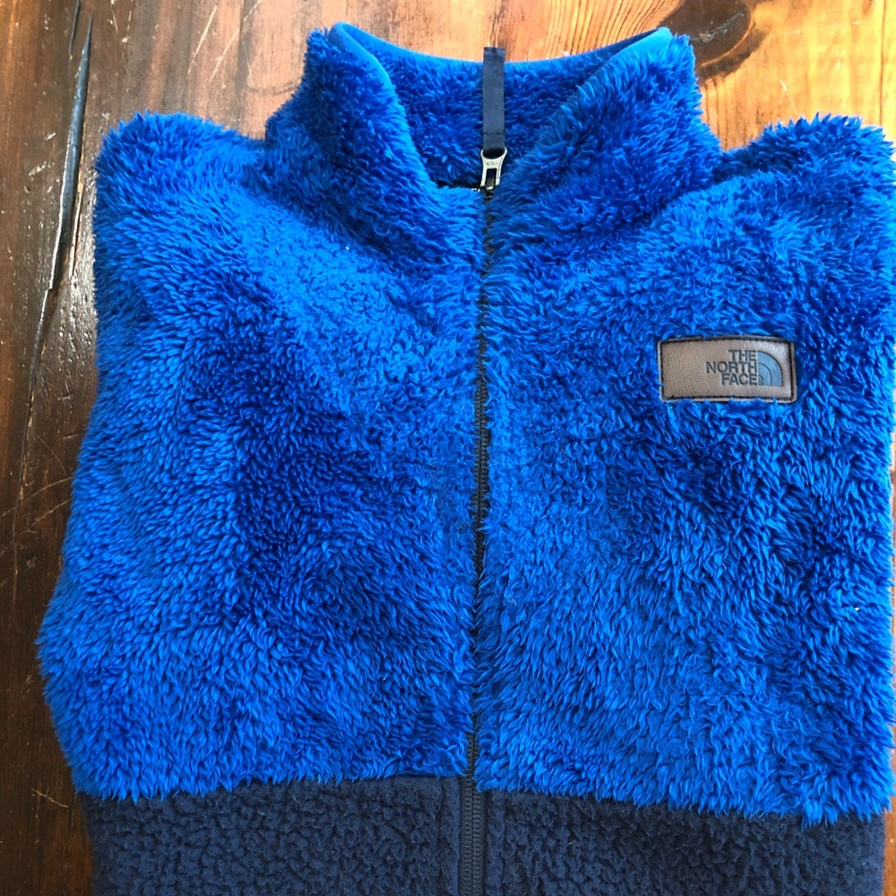 North Face Boys Full Zip Fleece Jacket